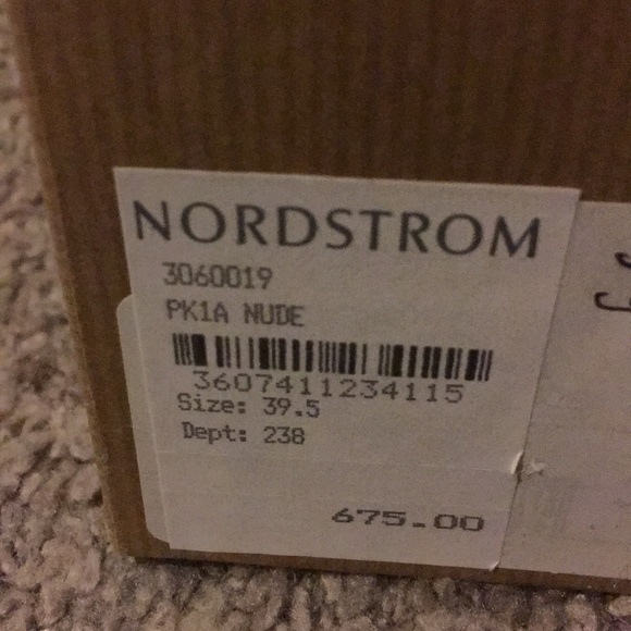 Christian Louboutin Decolette 100MM Nude Size 39.5 - Picture 7 of 8